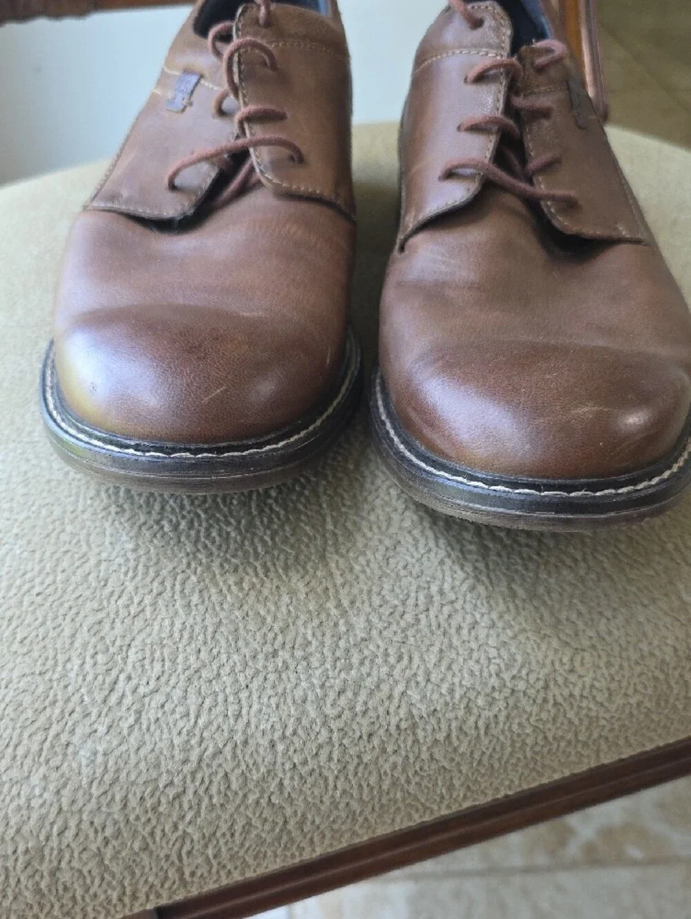 Josef Seibel Men's Brown Leather Derby Oxfords Item#1072